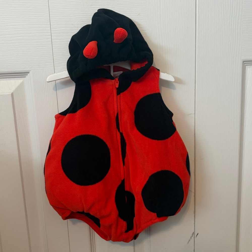 Carter's Red and Black Ladybug Halloween Costume